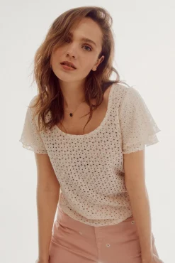 Top Con Volantes^Slowlove Cheap