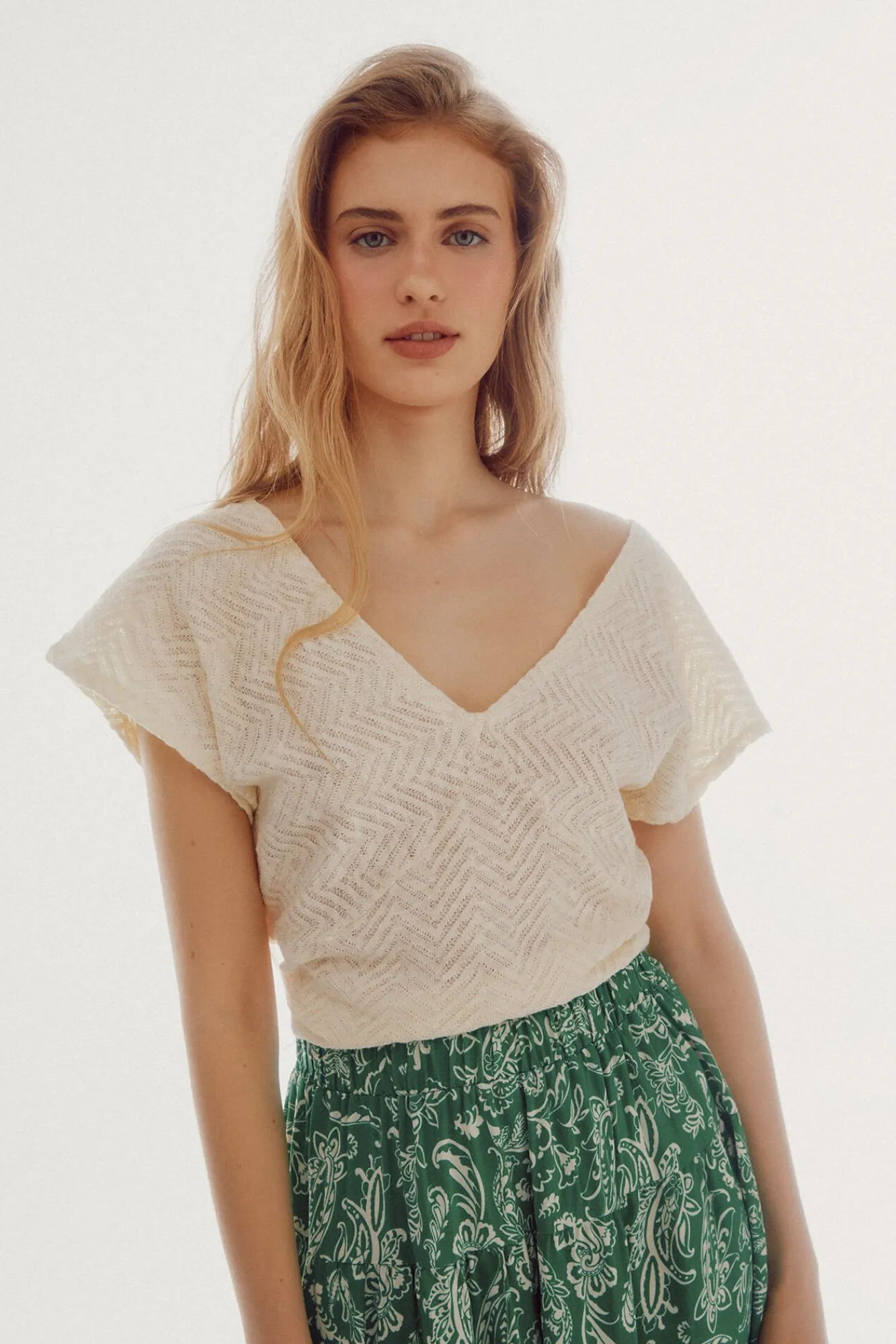 Top De Crochet De Punto.^Slowlove Best Sale