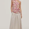 Top Estampado Asimetrico Hombro Abullonado^Pedro del Hierro Online