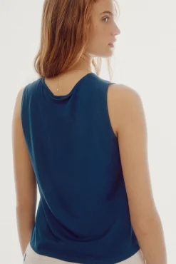 Top Fluido Con Print^Slowlove Cheap