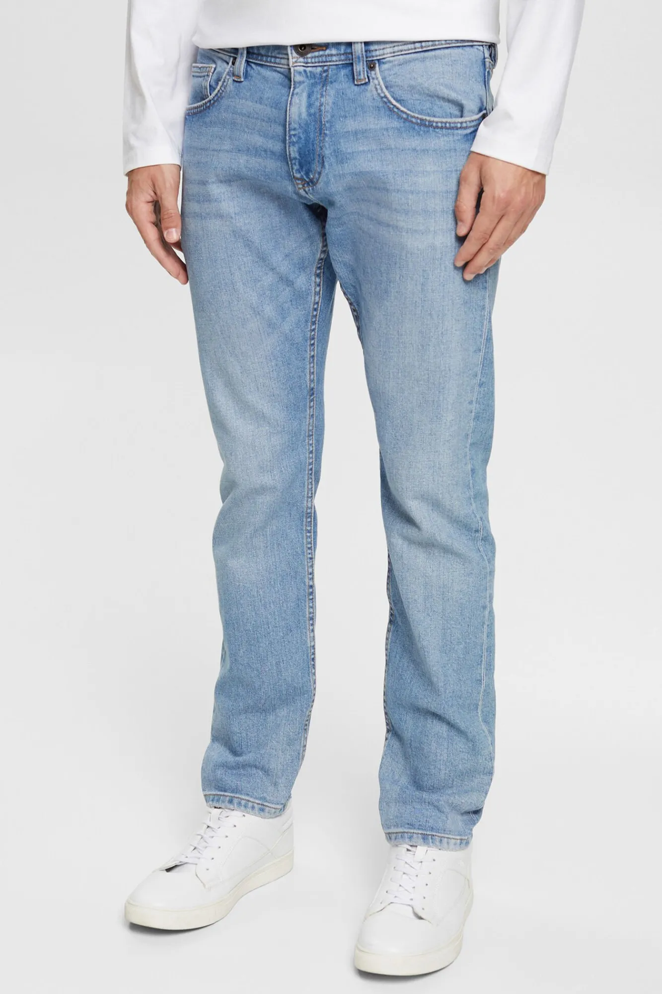 Vaqueros 5 Bolsillos Con Algodon Organico^Esprit Best Sale