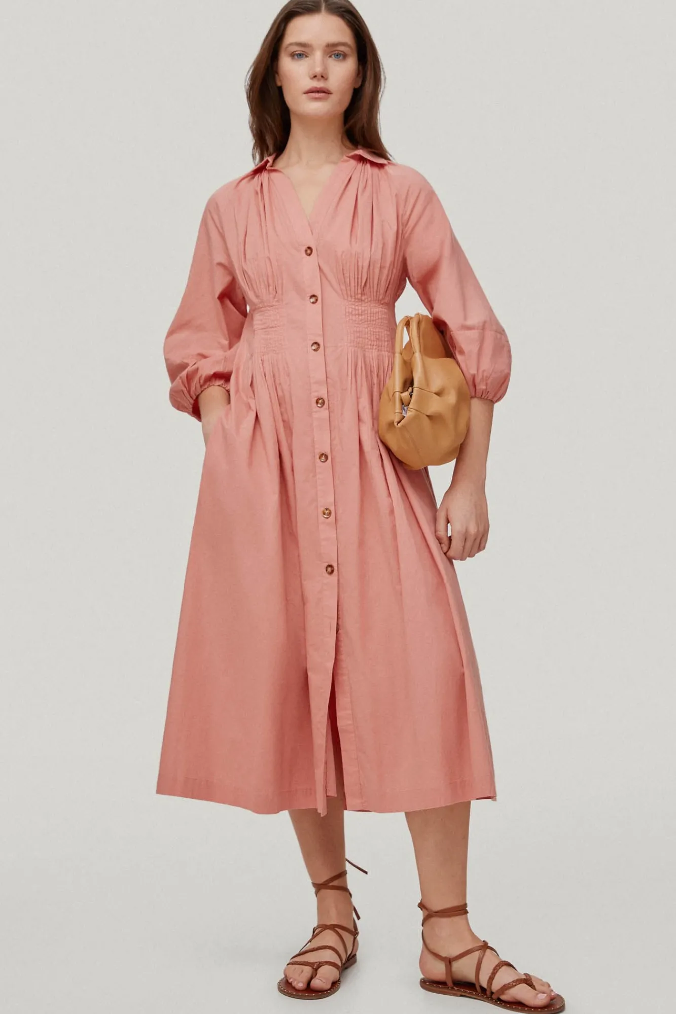 Vestido Algodon Jaretas^Pedro del Hierro Shop