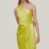 Vestido Asimetrico Satinado^Pedro del Hierro Best Sale