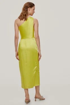 Vestido Asimetrico Satinado^Pedro del Hierro Best Sale