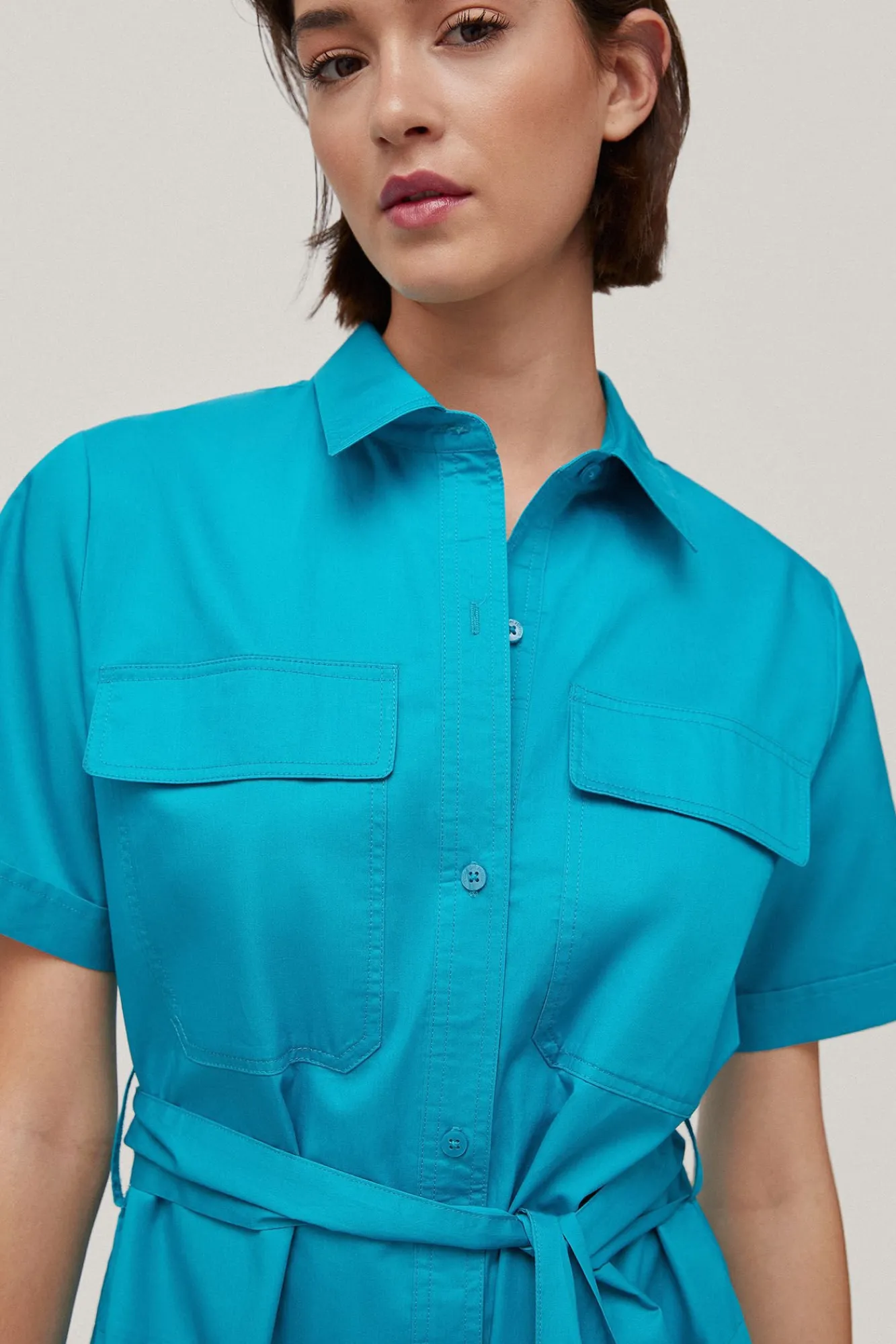 Vestido Camisero Popelin^Pedro del Hierro Flash Sale