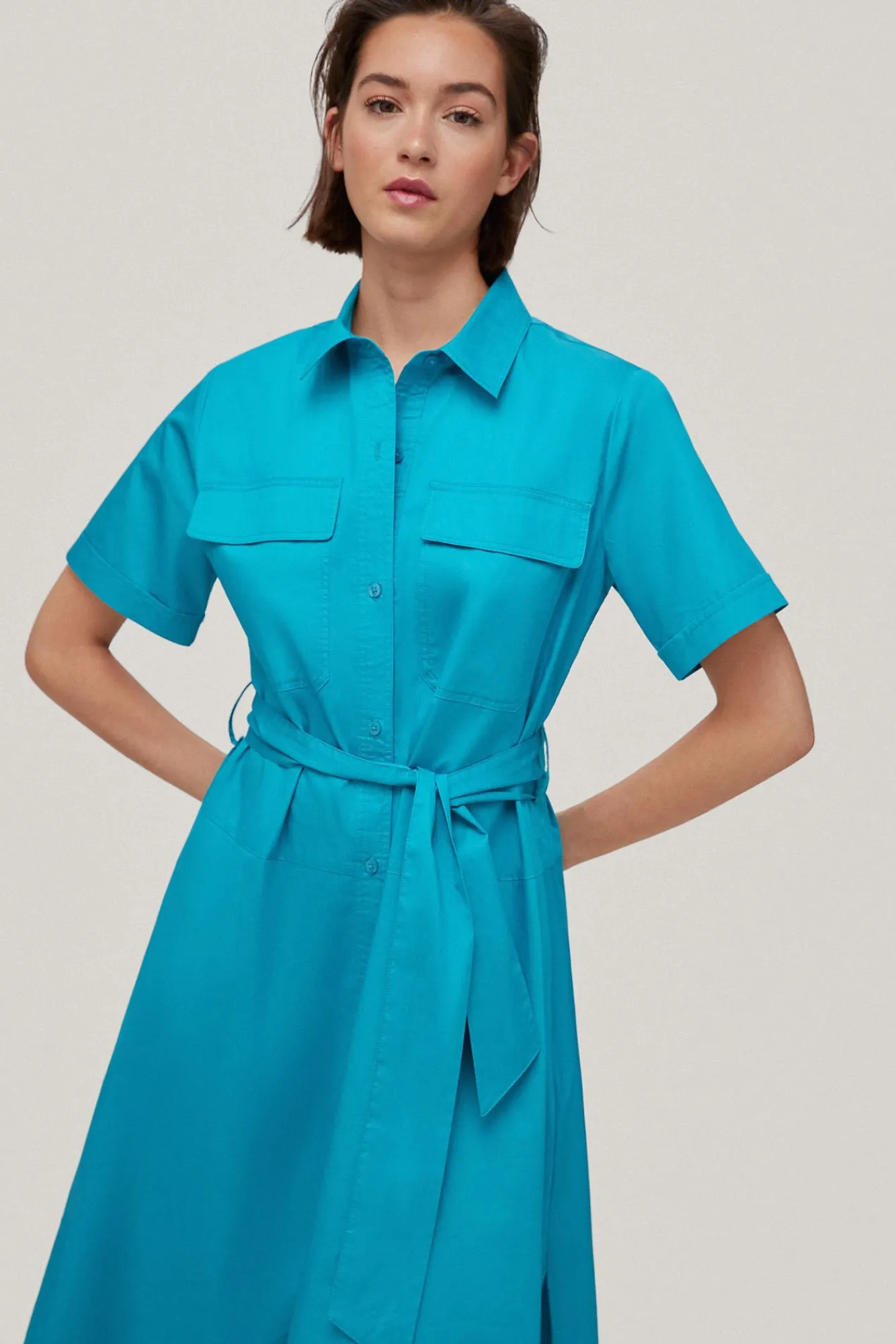 Vestido Camisero Popelin^Pedro del Hierro Flash Sale