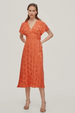 Vestido Con Tejido Jacquard^Pedro del Hierro Online