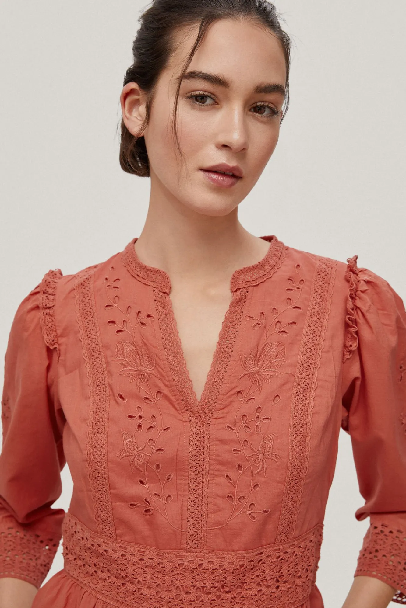 Vestido Corto Con Detalles^Pedro del Hierro Flash Sale