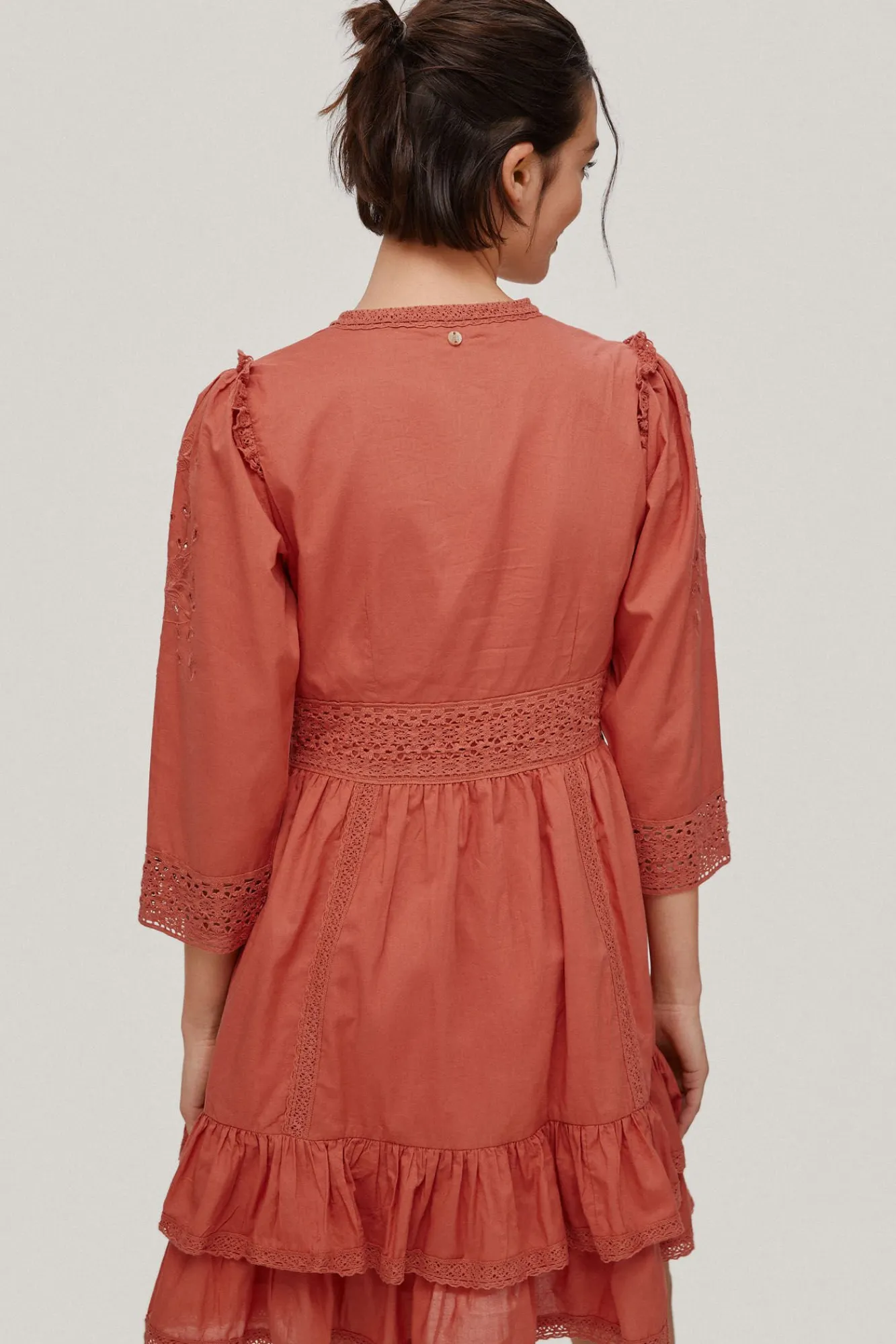 Vestido Corto Con Detalles^Pedro del Hierro Flash Sale