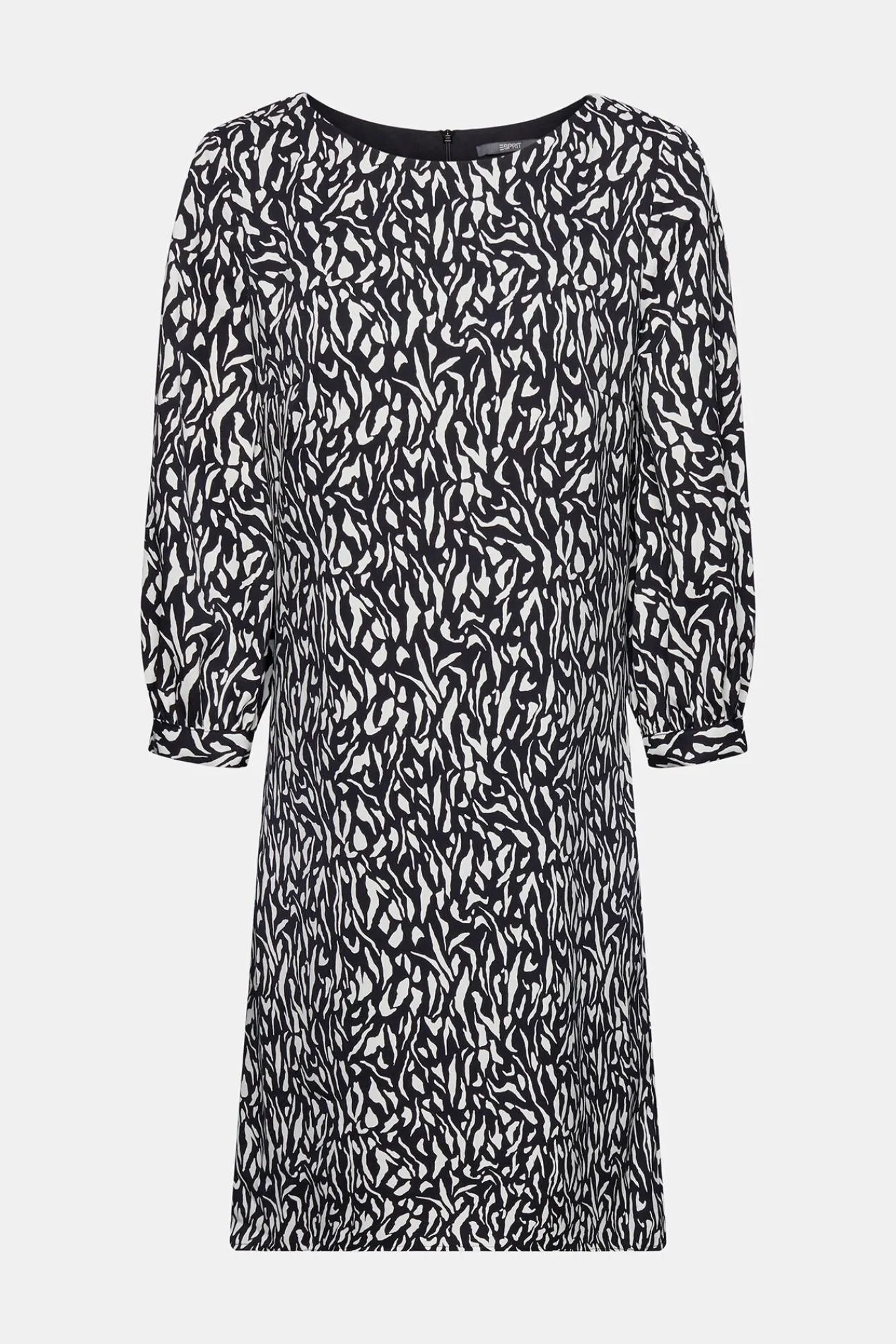 Vestido Corto Corte Recto Estampado Allover^Esprit Discount