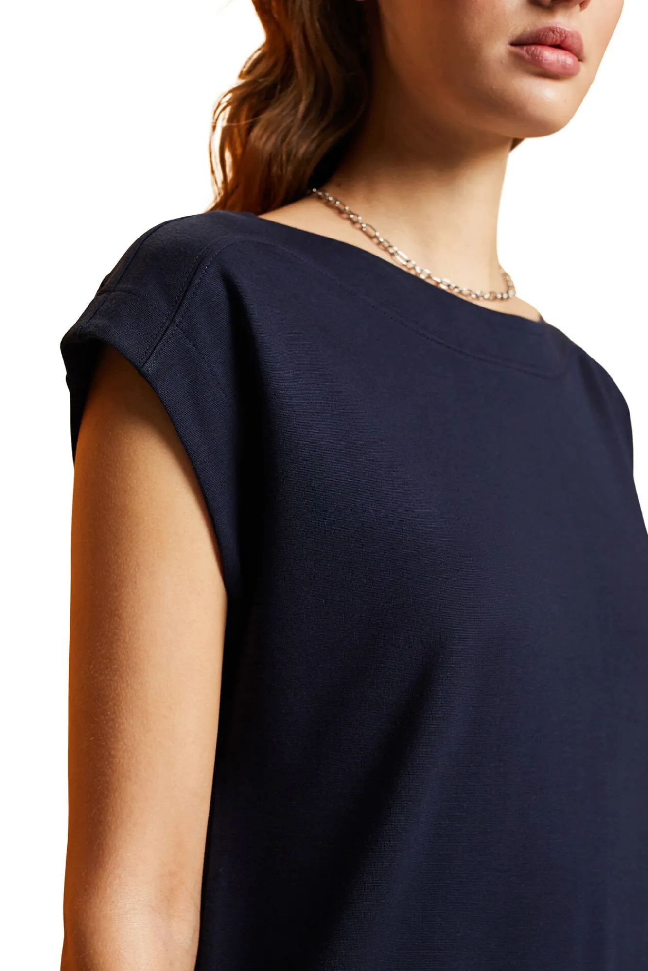 Vestido Corto Felpa Monocolor^Esprit Outlet