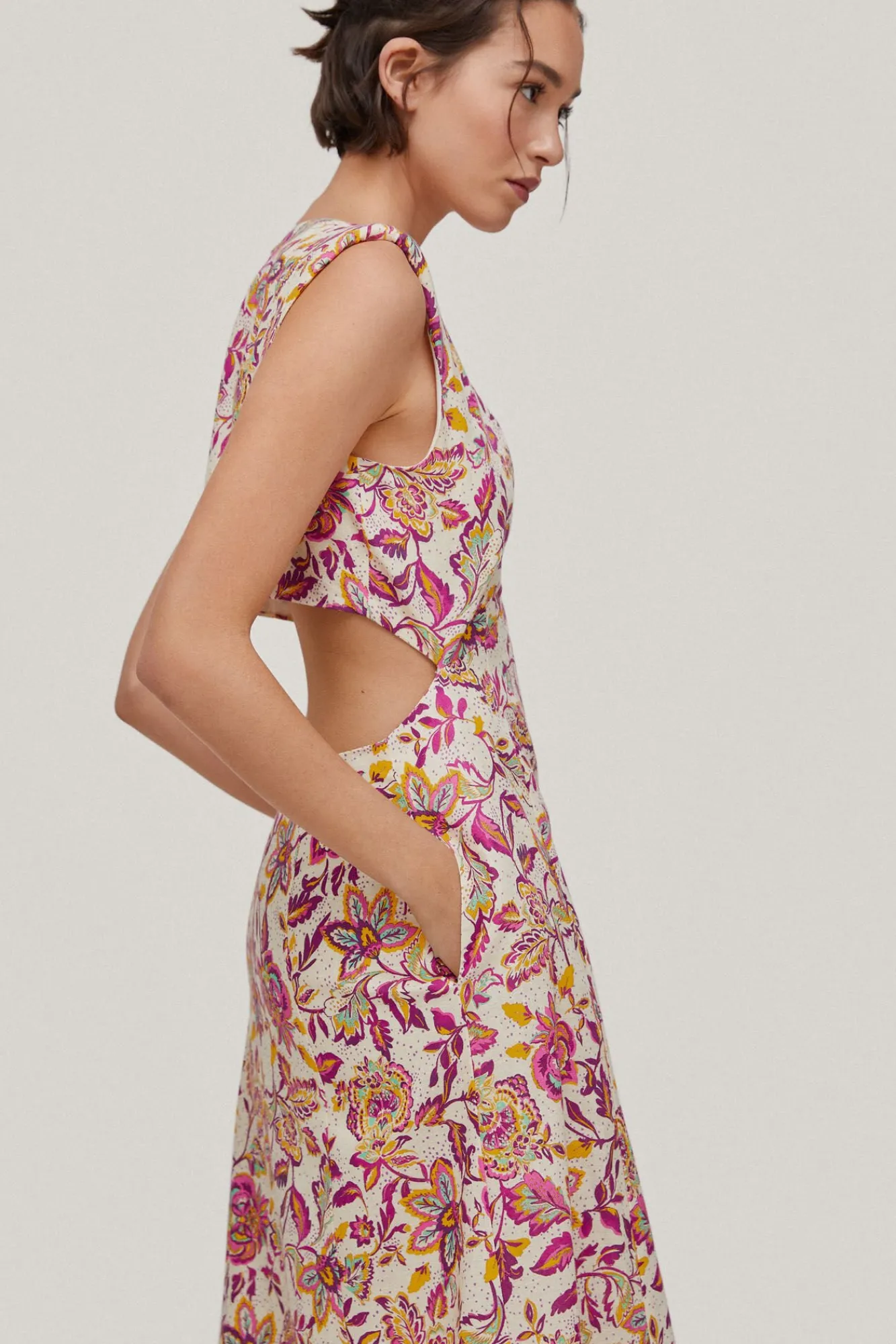 Vestido Cut Out Estampado^Pedro del Hierro Discount