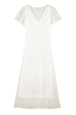 Vestido De Crochet De Punto^Slowlove Hot