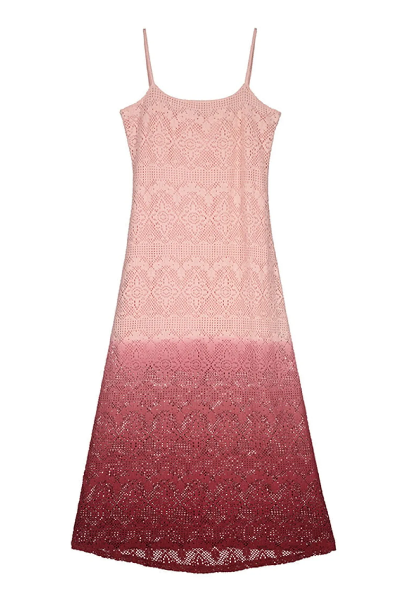 Vestido De Crochet De Punto^Slowlove Cheap