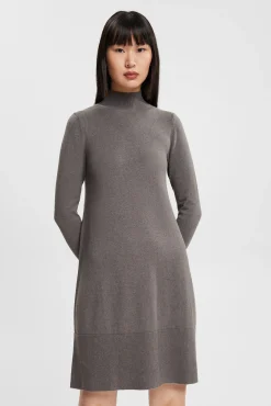 Vestido De Punto Con Cashmere^Esprit Best