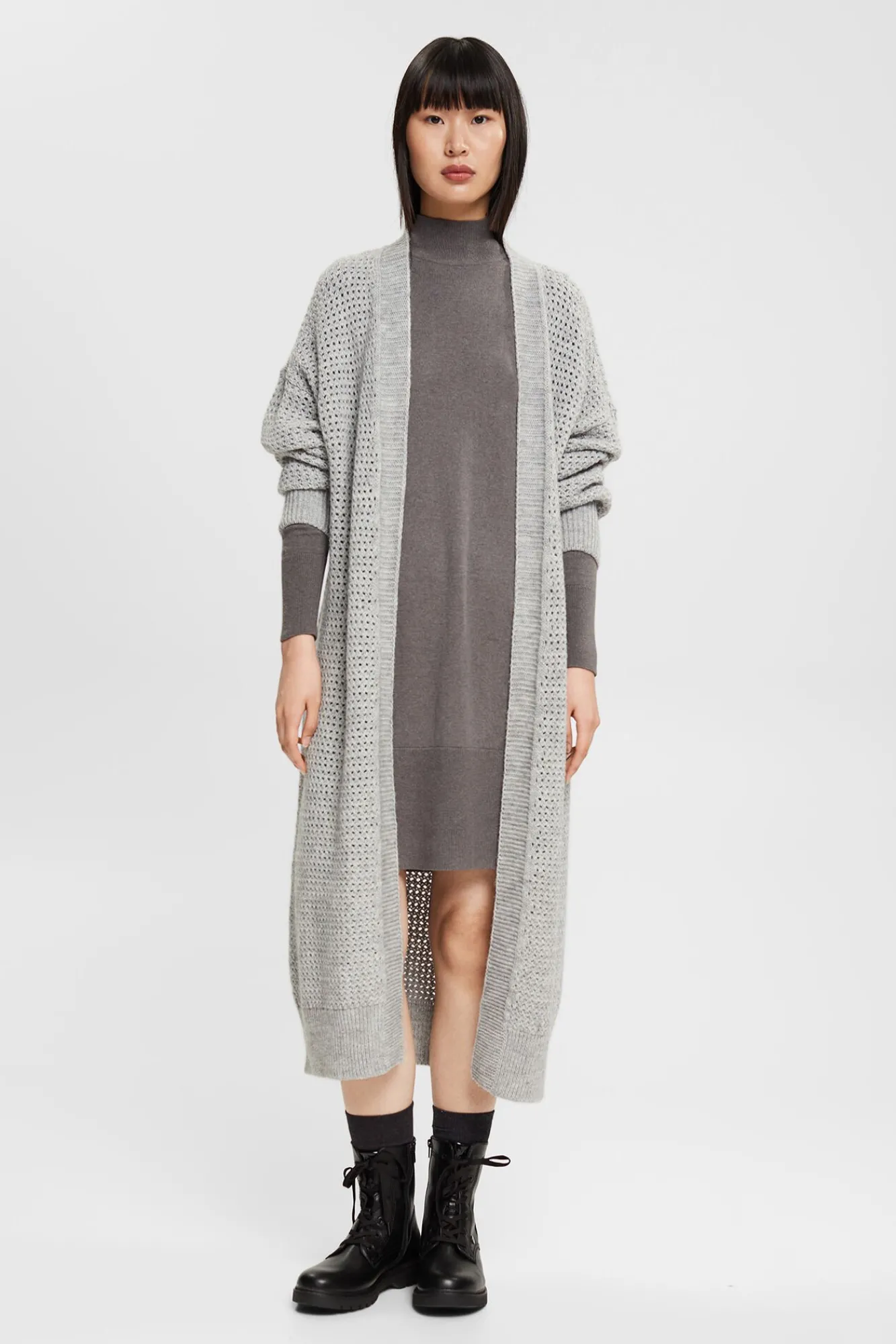 Vestido De Punto Con Cashmere^Esprit Best