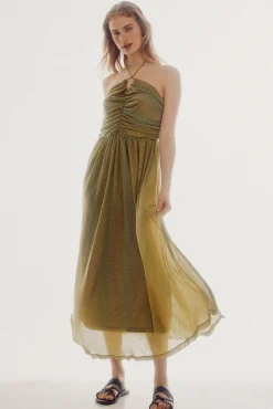 Vestido De Punto Halter^Slowlove Flash Sale