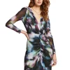 Vestido Drapeado Midi Ajustado^Esprit Outlet