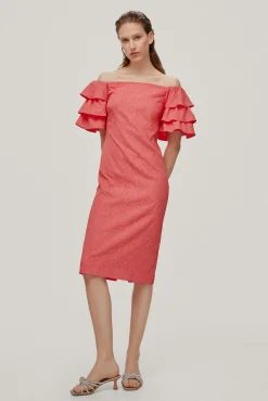 Vestido Entallado Estructura^Pedro del Hierro Shop