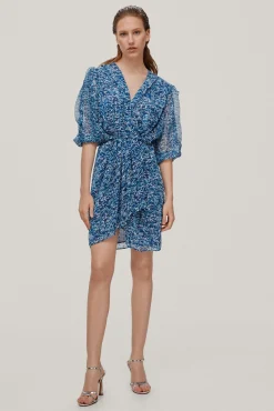Vestido Estampado Con Lurex^Pedro del Hierro Best