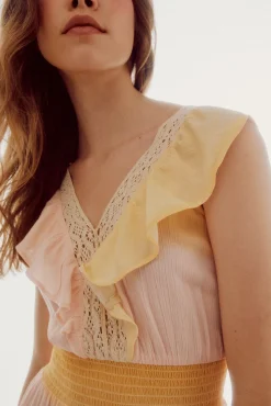 Vestido Estampado Corto^Slowlove Hot
