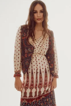 Vestido Estampado Largo^Slowlove Hot