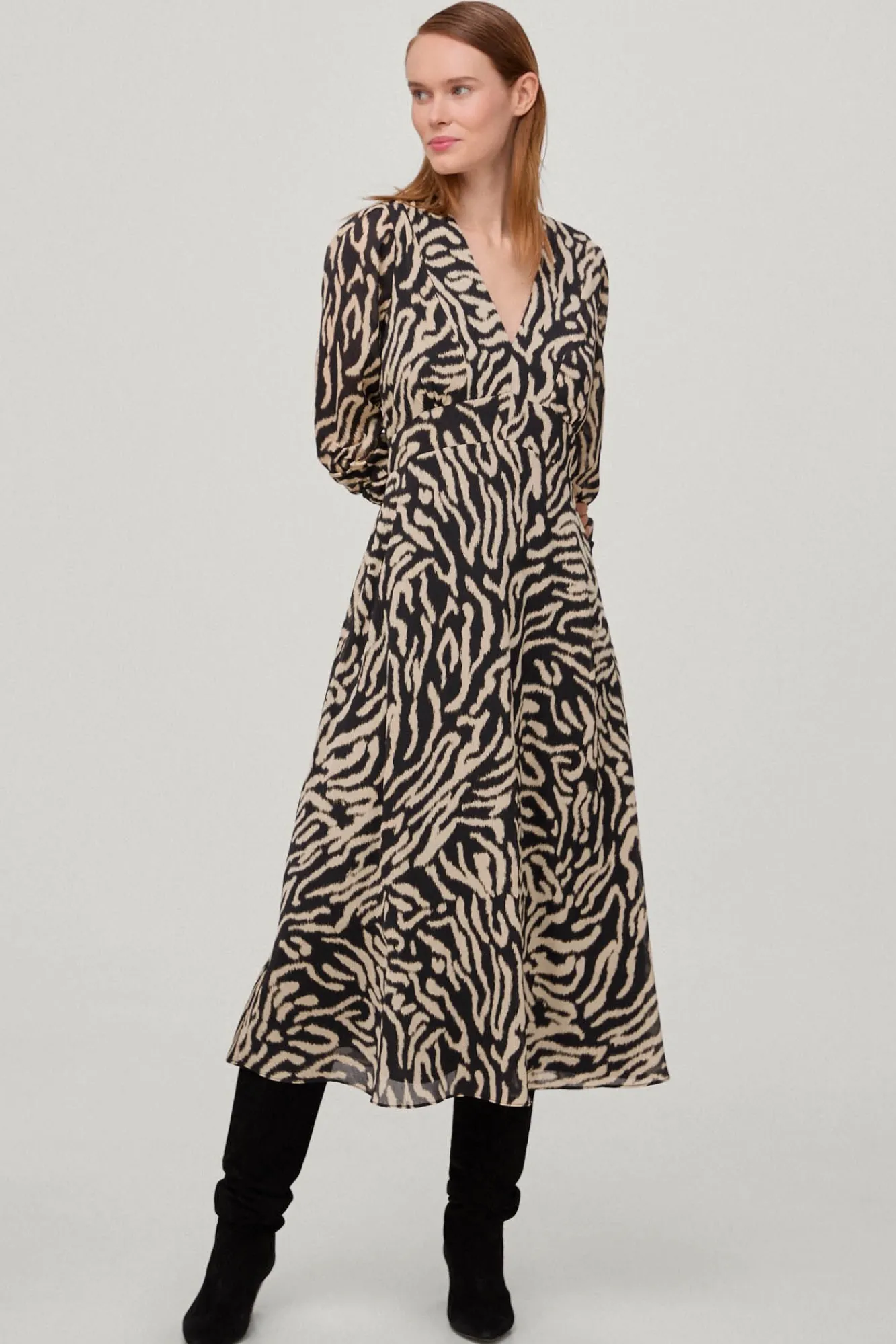 Vestido Estampado Midi^Pedro del Hierro New