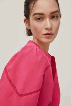 Vestido Falda Pisos Manga Abullanada^Pedro del Hierro Online