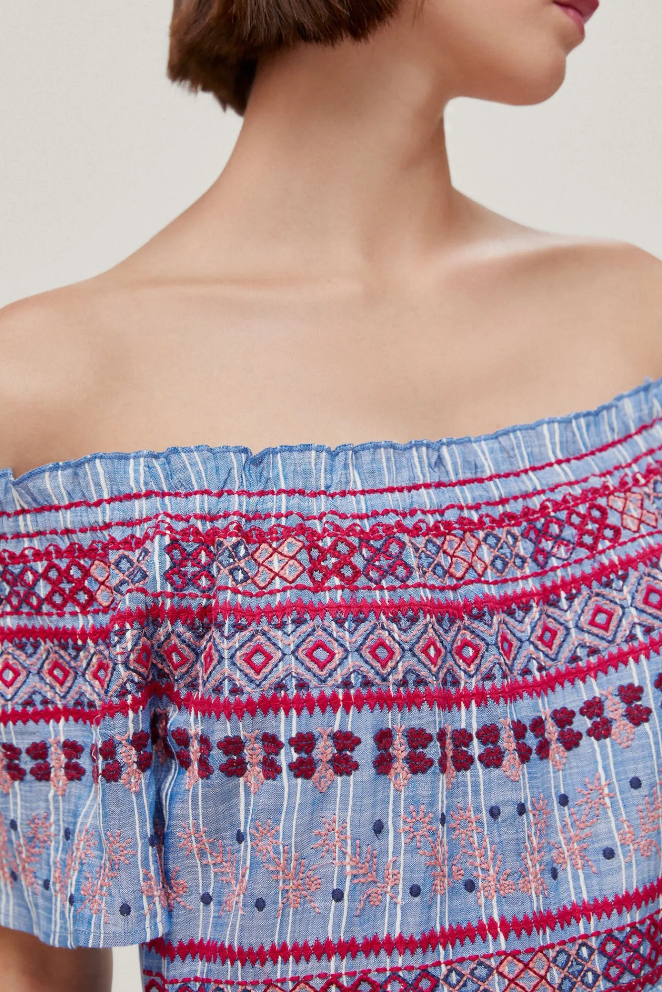 Vestido Fluido Off Shoulder^Pedro del Hierro Hot