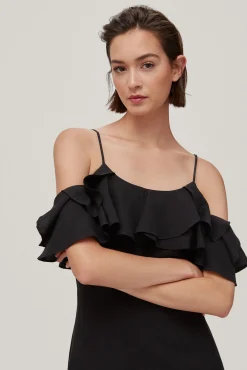 Vestido Fluido Volantes^Pedro del Hierro Clearance