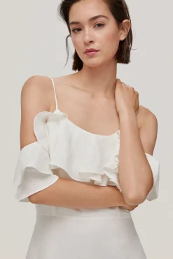Vestido Fluido Volantes^Pedro del Hierro Cheap