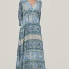 Vestido Largo Estampado^Pedro del Hierro Cheap