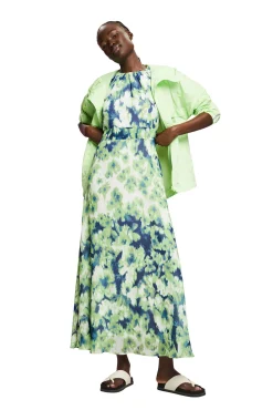 Vestido Largo Sin Mangas Estampado^Esprit Best