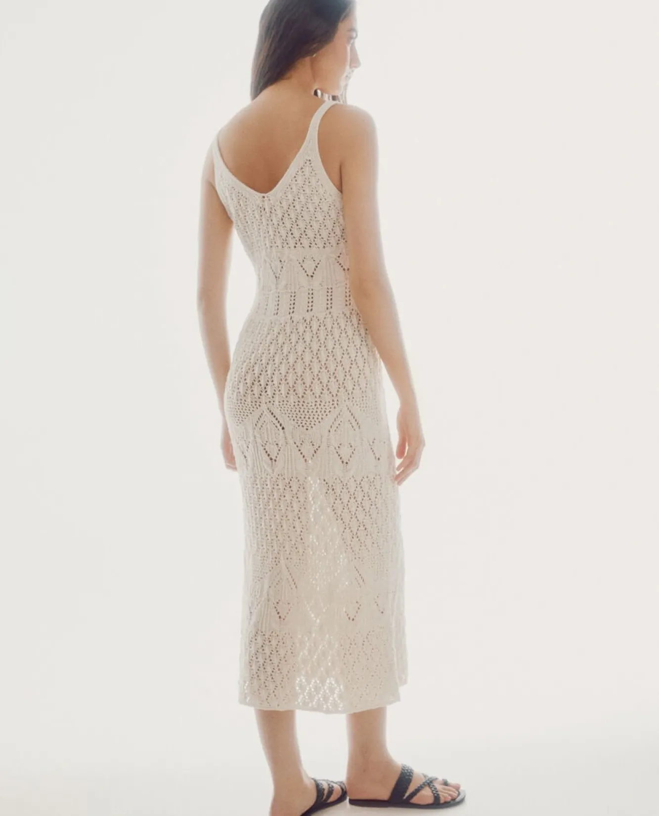 Vestido Midi Calado^Slowlove Best