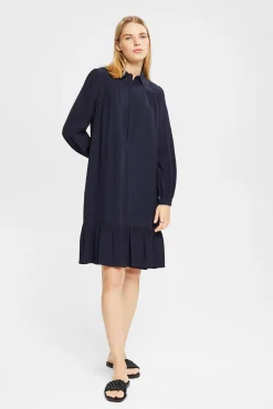 Vestido Midi Cuello Camisero Viscosa Ecovero™^Esprit Sale