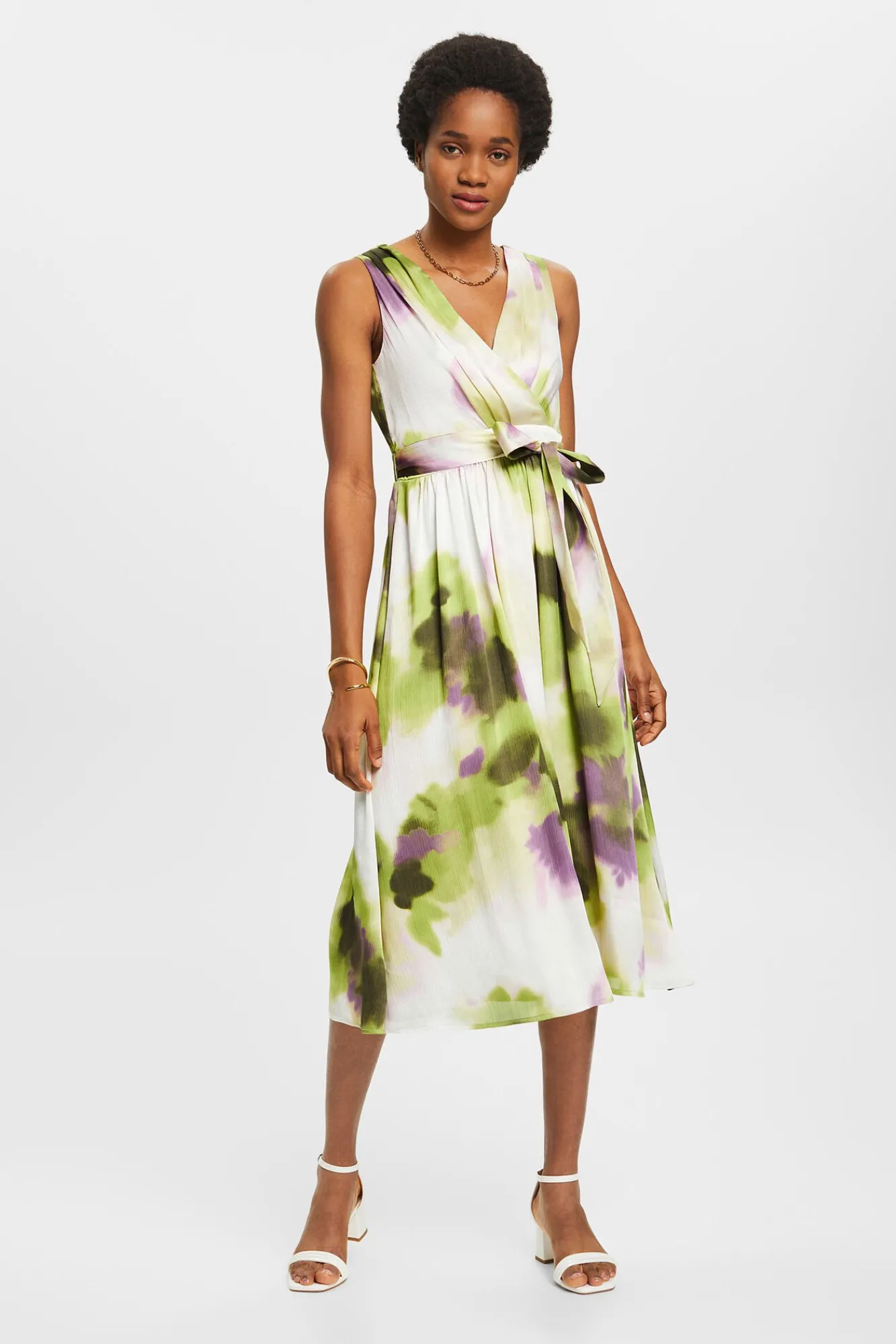 Vestido Midi Estampado Floral^Esprit Best Sale