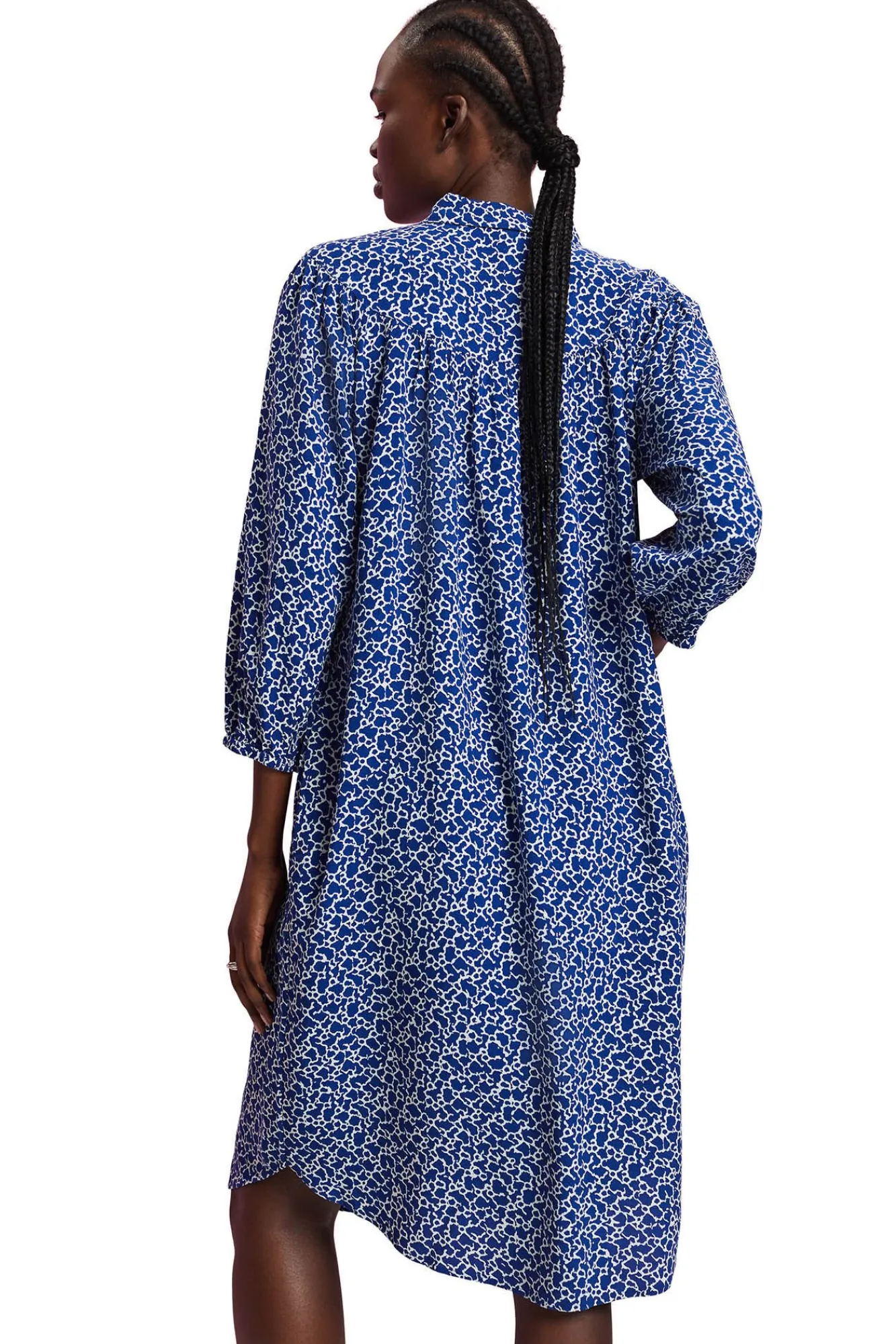 Vestido Midi Estampado Viscosa^Esprit Flash Sale