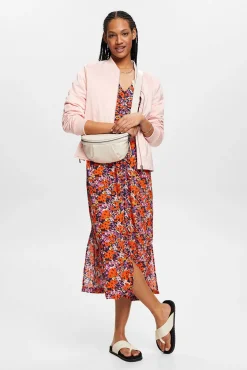 Vestido Midi Multicolor Flores^Esprit New
