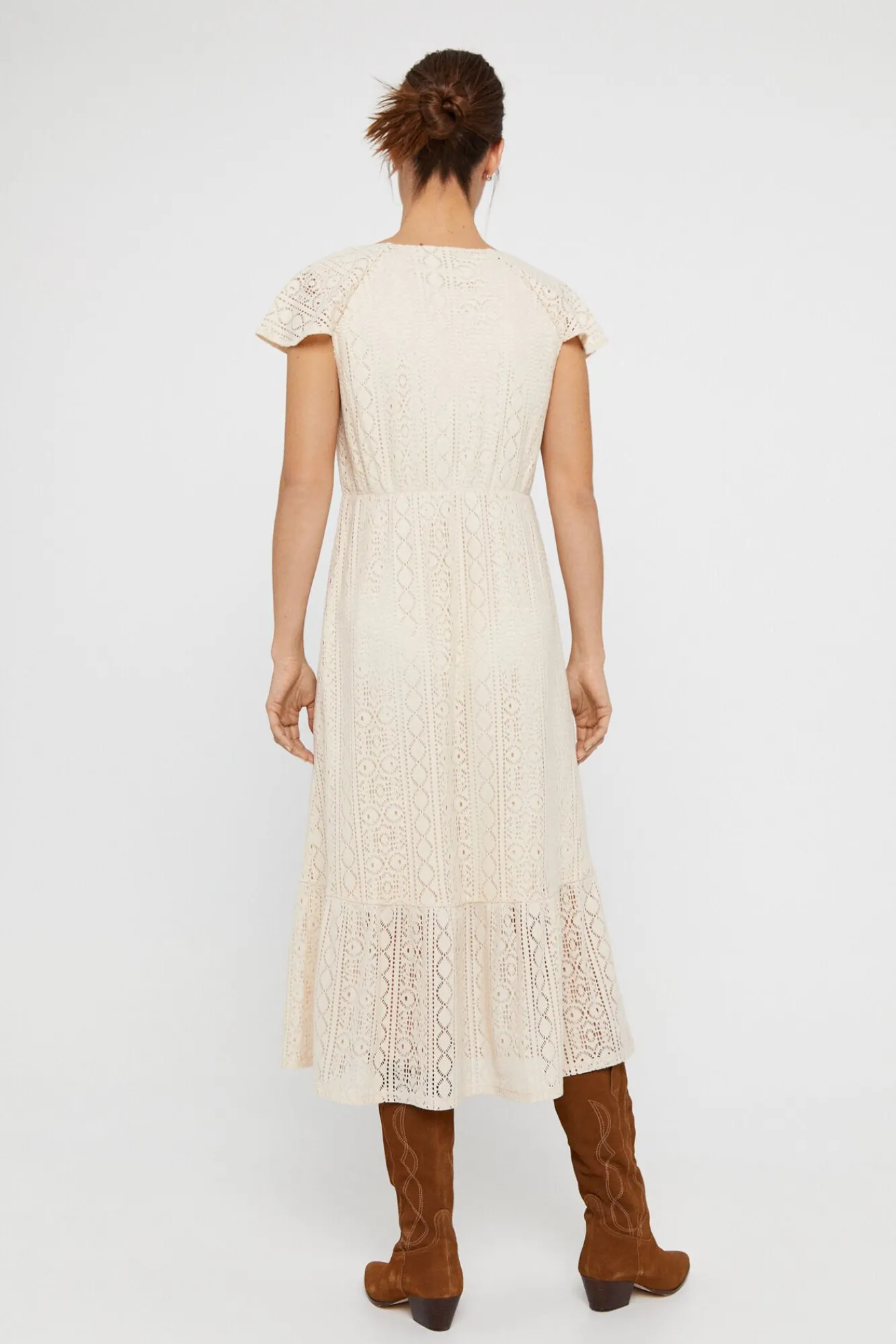 Vestido Punto Calado^Cortefiel Fashion