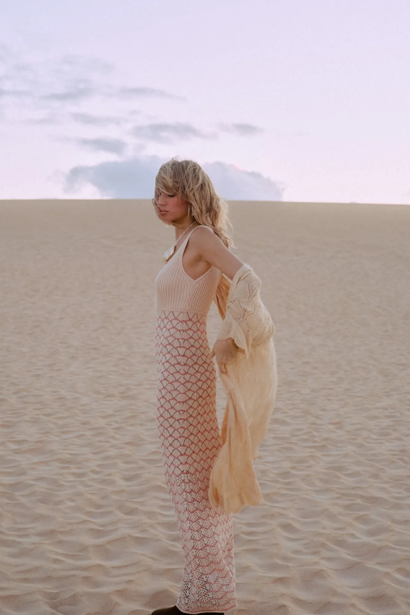 Vestido Punto Ondas^Slowlove Sale