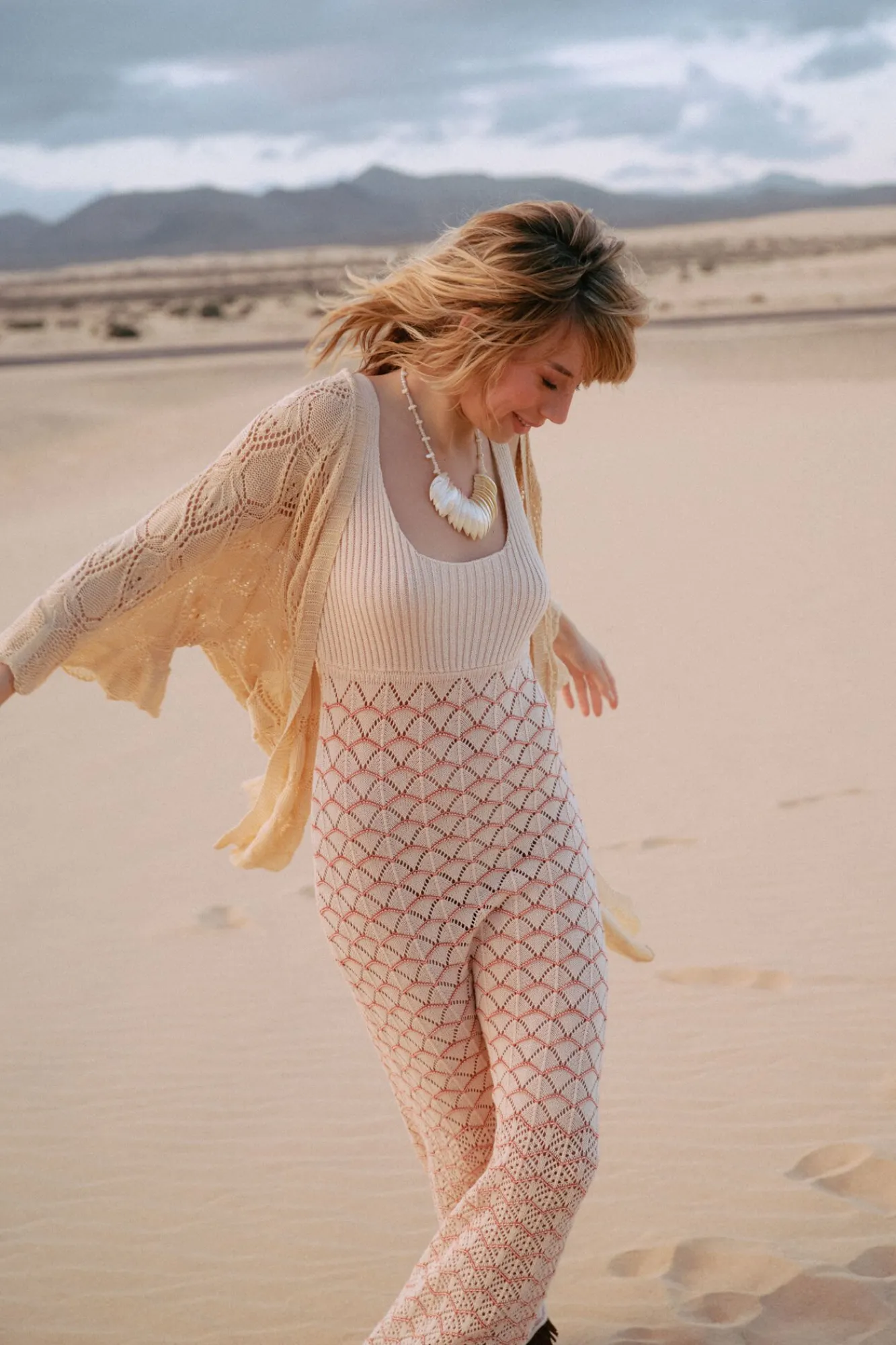 Vestido Punto Ondas^Slowlove Sale