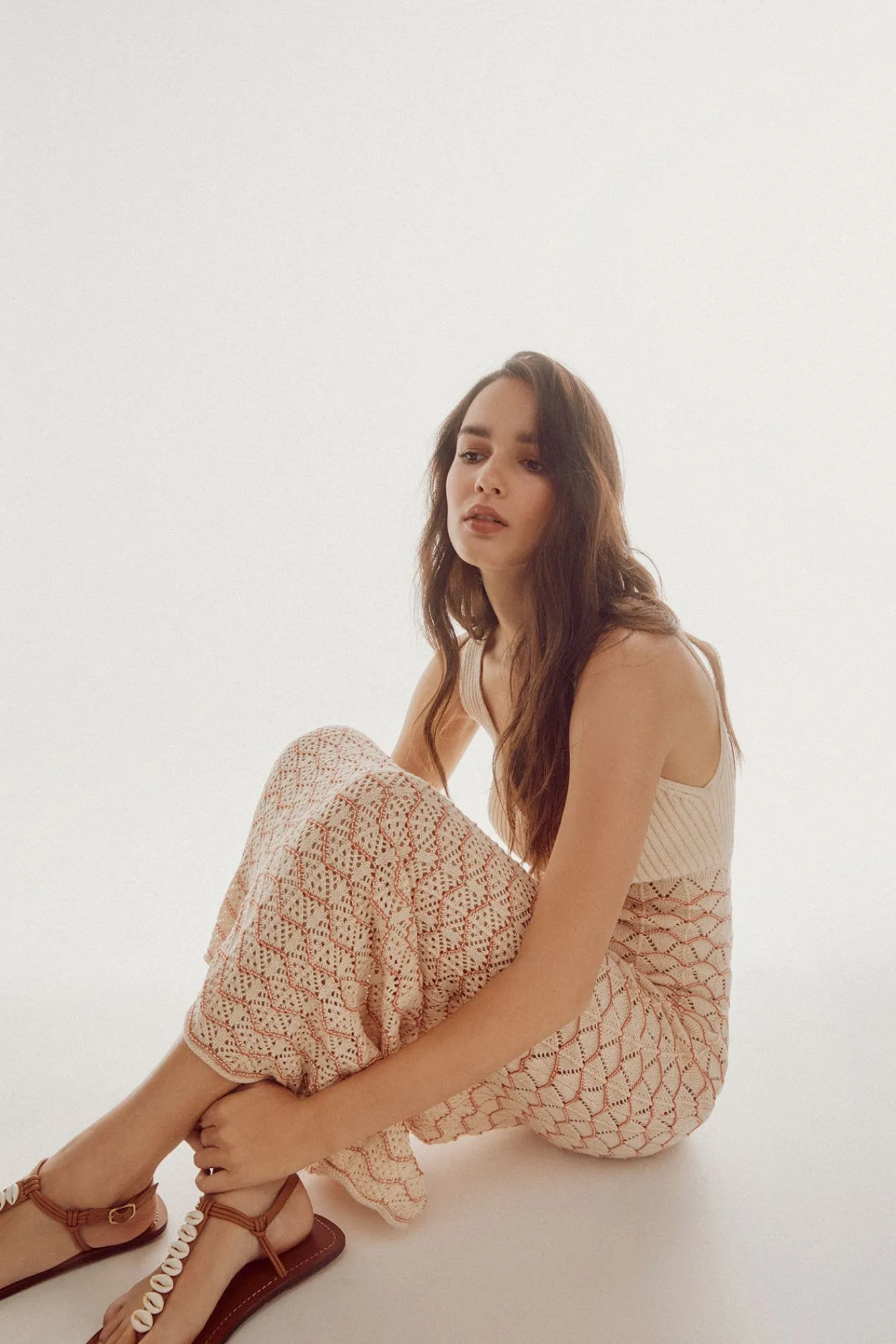 Vestido Punto Ondas^Slowlove Sale