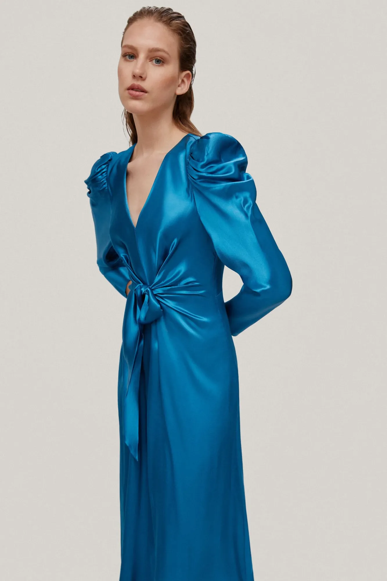 Vestido Saten Nudo^Pedro del Hierro Outlet