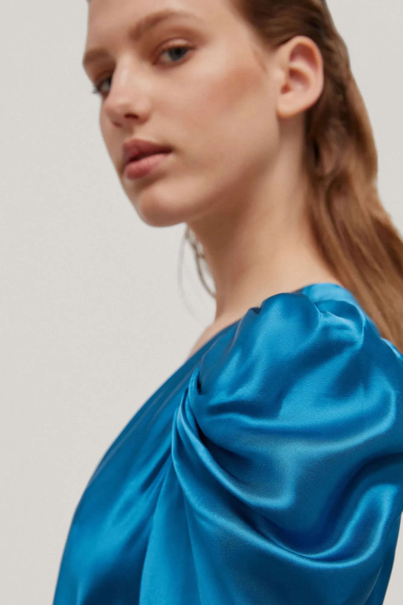 Vestido Saten Nudo^Pedro del Hierro Outlet