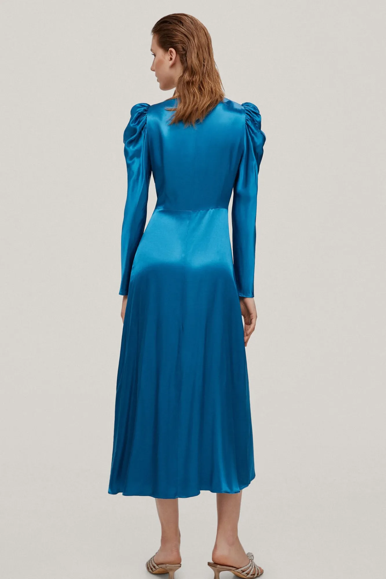 Vestido Saten Nudo^Pedro del Hierro Outlet