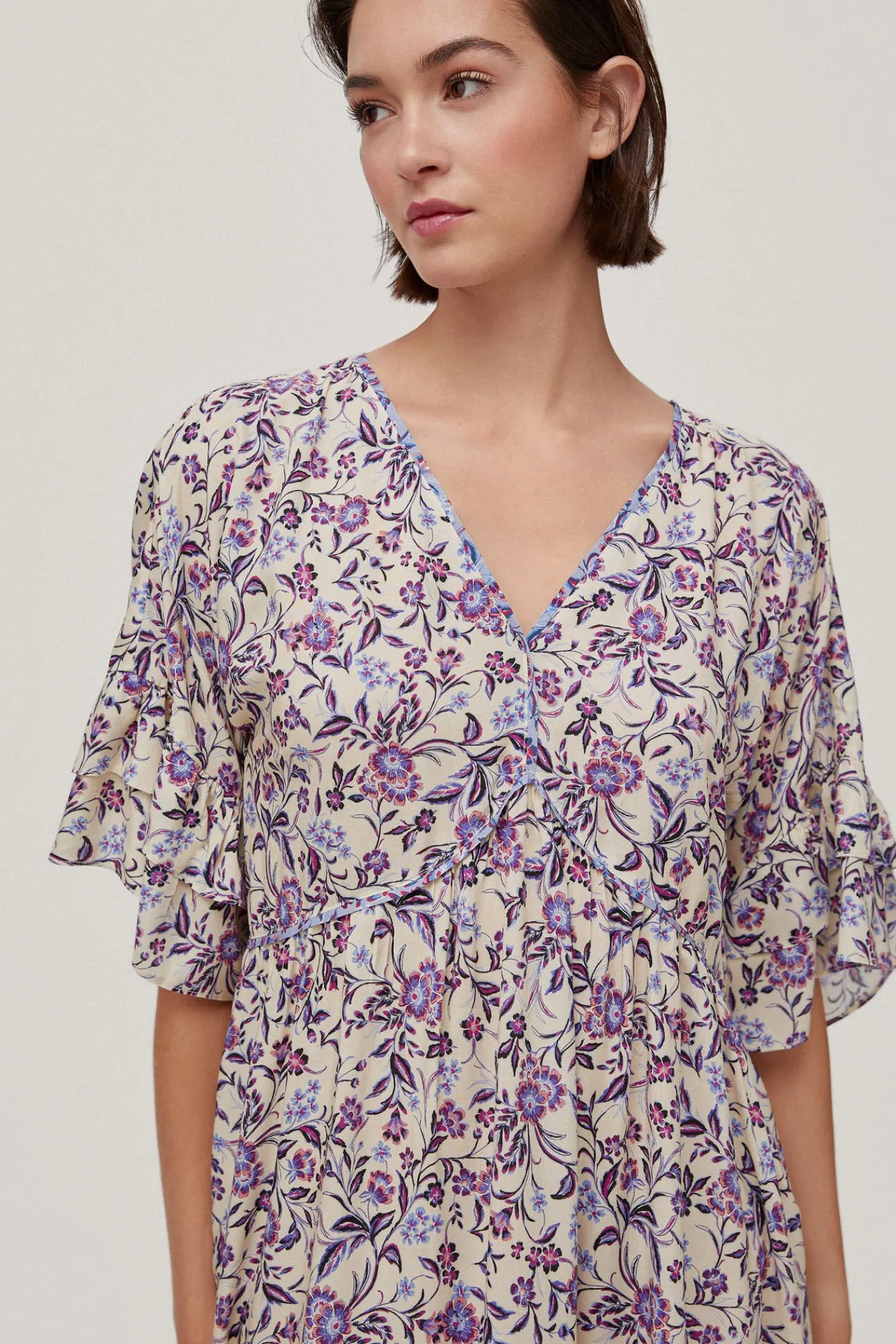 Vestido Tunica Estampado Floral^Pedro del Hierro Online