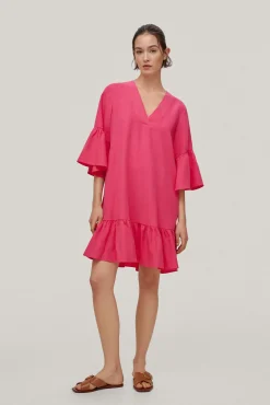Vestido Tunica Tencel Y Lino^Pedro del Hierro Cheap