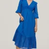 Vestido Viscosa Y Algodon Bordado^Pedro del Hierro Hot