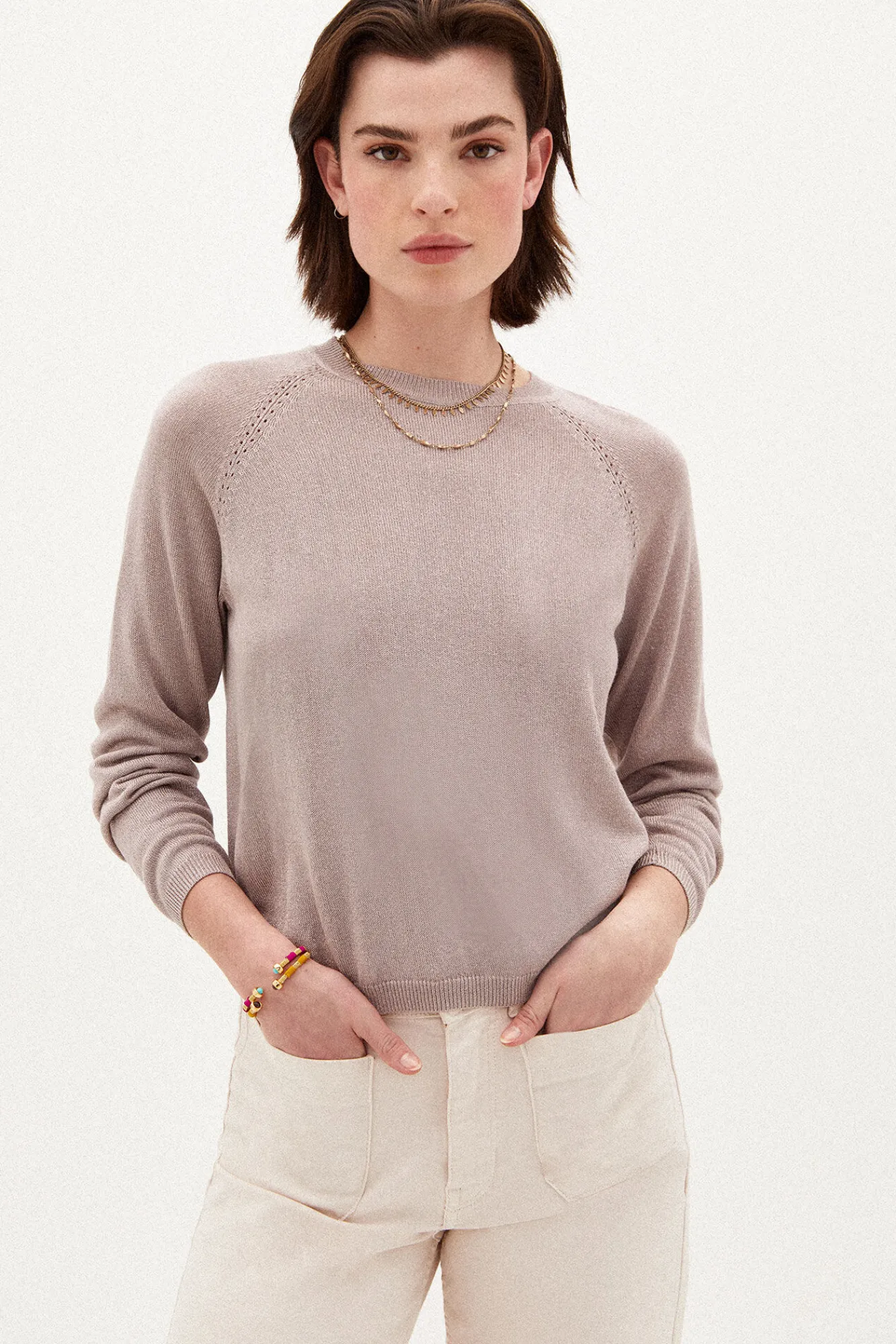 Violette Jersey De Lurex^Hoss Intropia Flash Sale