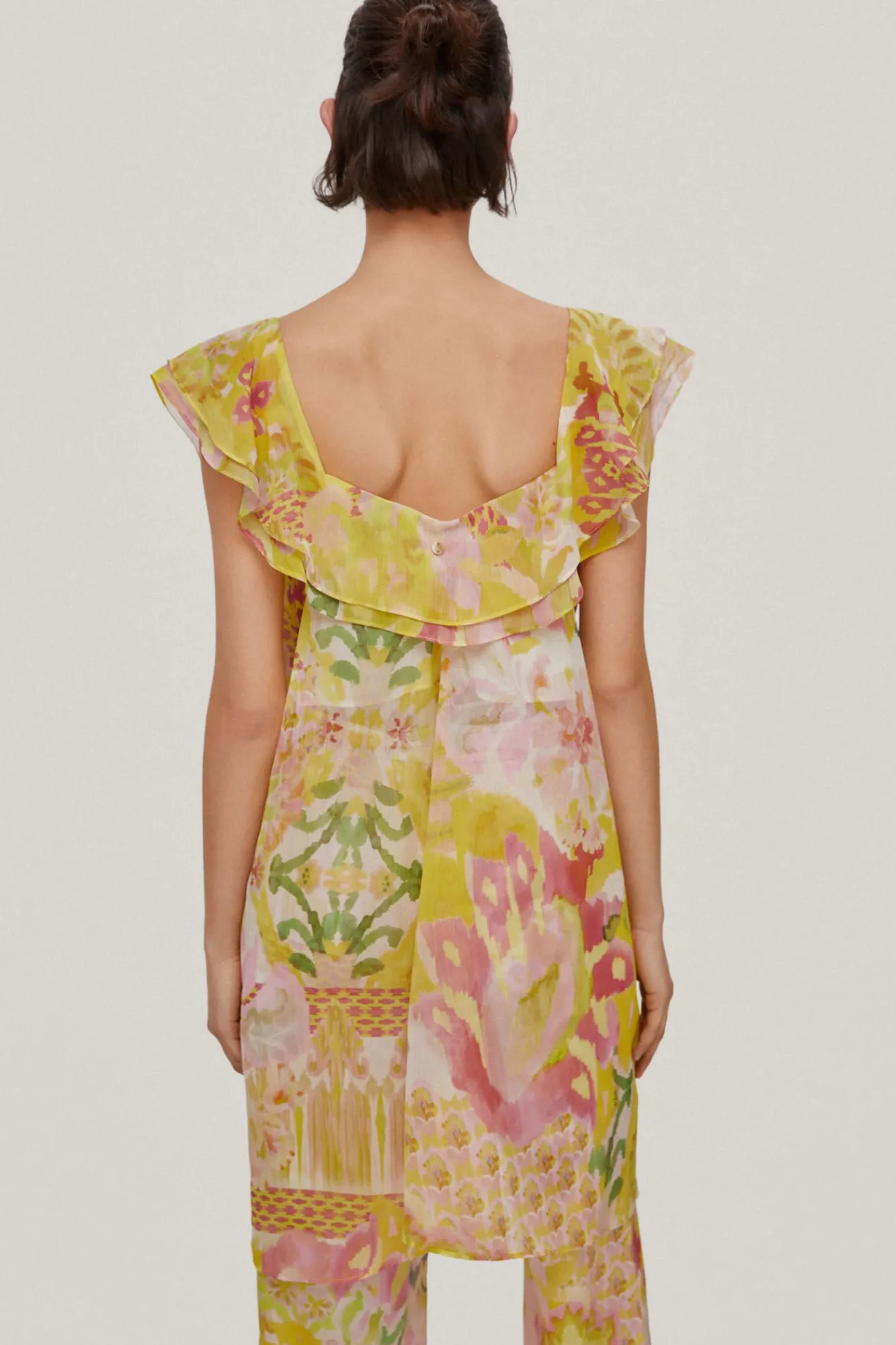 Volantes Estampada^Pedro del Hierro Best Sale